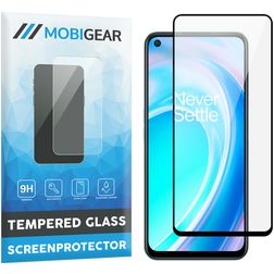 Mobigear Premium OnePlus Nord CE 2 Panzerglas Displayschutz - Hüllenfreundlich - Schwarz