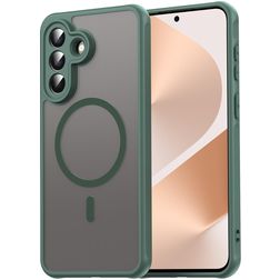 Mobigear Shockproof Samsung Galaxy A57 MagSafe Hülle Hardcase Backcover - Grün