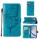 Mobigear Butterfly Samsung Galaxy A35 Hülle Klapphülle Geldbörse - Blau