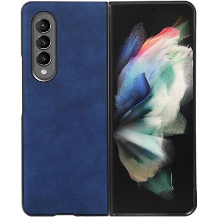 Mobigear Excellent Samsung Galaxy Z Fold 4 Hülle Hardcase Backcover - Blau