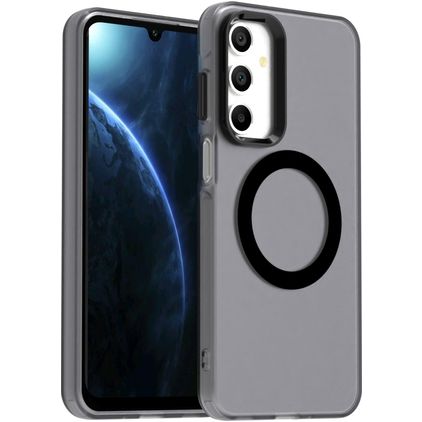Mobigear Shockproof Samsung Galaxy A16 MagSafe Hardcase Backcover - Schwarz