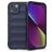Mobigear Bumpy iPhone 14 Hülle Flexibles TPU Backcover - Dunkelblau