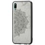 Mobigear Mandala Huawei Y7 Pro (2019) Hülle Hardcase Backcover - Grau