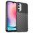 Mobigear Groove Samsung Galaxy A24 Hülle Flexibles TPU Backcover - Schwarz