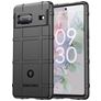 Mobigear Rugged Shield Google Pixel 7 Hülle Flexibles TPU Backcover Stoßfest - Schwarz