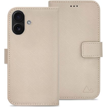 My Style Flex Wallet iPhone 17 Klapphülle Portemonnaie - Warm Taupe