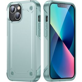 Mobigear Slim Armor iPhone 14 Plus Hülle Hardcase Backcover Stoßfest - Türkis