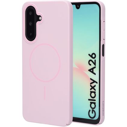 Mobiparts Slim Line Samsung Galaxy A26 MagSafe Hülle Hardcase Backcover - Blush Pink