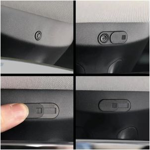 Mobigear Essentials Webcam Abdeckung Privatsphäre Schieberegler - Schwarz