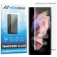 Mobigear Curved Samsung Galaxy S23 Ultra Panzerglas Gehärtetes Glas Displayschutz - Hüllenfreundlich - Schwarz
