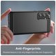 Mobigear Brushed Slim Samsung Galaxy A55 Hülle Flexibles TPU Backcover - Schwarz
