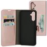 Mobiparts Classic Wallet Samsung Galaxy A14 Hülle Klapphülle Geldbörse - Pink