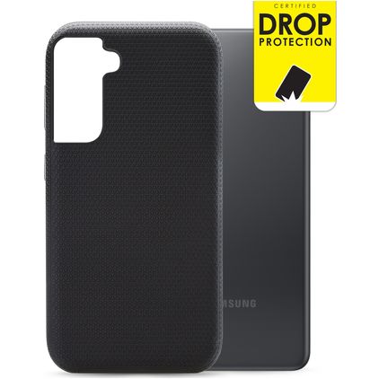 My Style Tough Samsung Galaxy S21 Hülle Hardcase Backcover Stoßfest - Schwarz