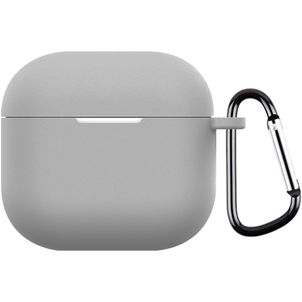 Mobigear Colors Apple AirPods 4 Hülle Flexibles Silikon - Grau