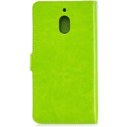 Mobigear Wallet Nokia 2.1 Hülle Klapphülle Geldbörse - Grün