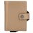 Valenta Card Case Plus Kartenhalter - 8 Karten - Metallic Sand