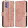 Mobigear Butterfly Nokia G42 Hülle Klapphülle Geldbörse - Roségold