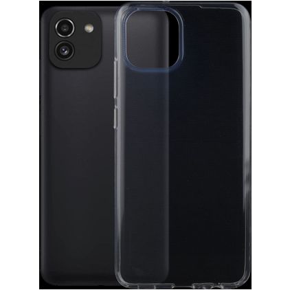 Mobigear Ultra Thin Durchsichtig Samsung Galaxy A03 Hülle Flexibles TPU Extra Dünn Backcover - Transparent