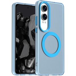 Mobigear Shockproof OnePlus Nord CE 4 Lite MagSafe Hülle Hardcase Backcover - Blau