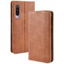 Mobigear Sensation Xiaomi Mi 9 Hülle Klapphülle Geldbörse - Cognac