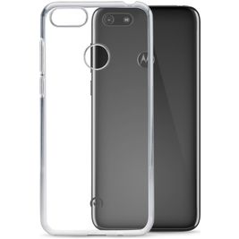 Mobilize Gelly Durchsichtig Motorola Moto E6 Play Hülle Flexibles TPU Backcover - Transparent
