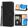 Mobigear Wallet HONOR X8 Hülle Klapphülle Geldbörse - Schwarz