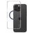CARE by PanzerGlass Urban Combat iPhone 16 Pro Max MagSafe Hardcase Backcover - Transparent / Blau