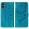 Mobigear Butterfly Samsung Galaxy A05 Hülle Klapphülle Geldbörse - Blau