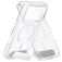 Mobiparts Hardcover Durchsichtig iPhone 18 Pro MagSafe Hülle Hardcase Backcover mit Ständer - Transparent