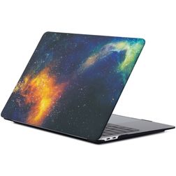 Mobigear Design MacBook Air 13 Zoll (2018-2020) Hardshell Hülle Laptop Cover MacBook Case - Universe - Modell A1932 / A2179 / A2337