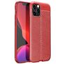 Mobigear Luxury iPhone 12 Pro Max Hülle Flexibles TPU Backcover - Rot