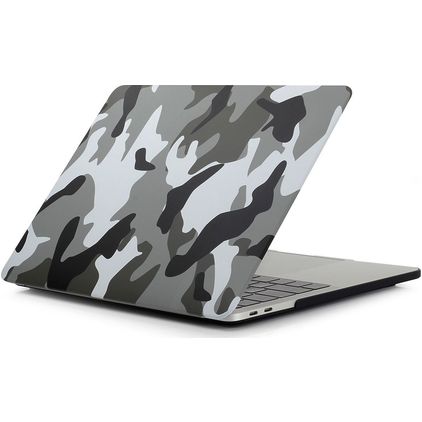 Mobigear Design MacBook Air 13 Zoll (2018-2020) Hardcase Hülle MacBook Case - Urban Camauflage - Model A1932 / A2179 / A2337