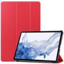 Mobigear Tri-Fold Samsung Galaxy Tab S9 Hülle Klapphülle - Rot