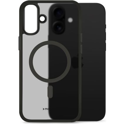 Mobilize Hybrid Pro iPhone 16 Plus MagSafe Hülle Hardcase Backcover Stoßfest - Schwarz