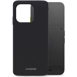 Mobilize Rubber Gelly Fairphone 6 Hülle Flexibles TPU Backcover - Schwarz