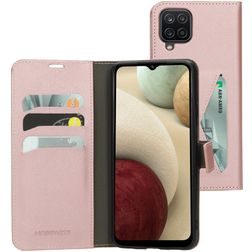 Mobiparts Classic Wallet Samsung Galaxy A12 Hülle Klapphülle Geldbörse - Pink