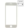 Mobilize Premium iPhone 6s Panzerglas Gehärtetes Glas Displayschutz - Weiß