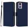 Mobigear Urban Wallet Motorola Moto G04 Hülle Klapphülle Geldbörse - Marineblau