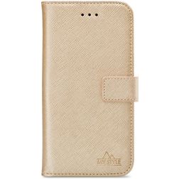 My Style Flex Wallet Samsung Galaxy A03s Klapphülle Portemonnaie - Gold