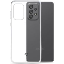 Mobilize Gelly Durchsichtig Samsung Galaxy A73 Hülle Flexibles TPU Backcover - Transparent