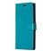 Mobigear Wallet Samsung Galaxy A21s Hülle Klapphülle Geldbörse - Blau