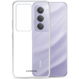 Mobilize Gelly Case Durchsichtig Xiaomi Redmi 15 Hülle Flexibles TPU Backcover - Transparent