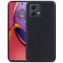 Mobigear Basics Motorola Moto G85 Hülle Flexibles TPU Backcover - Schwarz