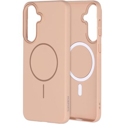 Mobiparts Slim Line Samsung Galaxy A37 MagSafe Hülle Hardcase Backcover - Dune Sand