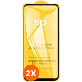 Mobigear Premium Samsung Galaxy A11 Panzerglas Gehärtetes Glas Displayschutz - Hüllenfreundlich - Schwarz (2er Pack)