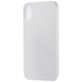 Mobigear Colors iPhone XS Max Hülle Flexibles TPU Backcover - Weiß