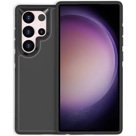 Mobigear Traveller Samsung Galaxy S24 Ultra Hülle Hardcase Backcover Stoßfest - Schwarz