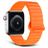 Decoded Traction Loop Silikon Apple Watch Armband Magnetverschluss - 49/46/45/44 mm - Apricot