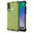 Mobigear Honeycomb Huawei Y6p Hülle Hardcase Backcover Stoßfest - Grün