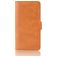 Mobigear Slim Magnet Huawei P40 Hülle Klapphülle Geldbörse - Cognac